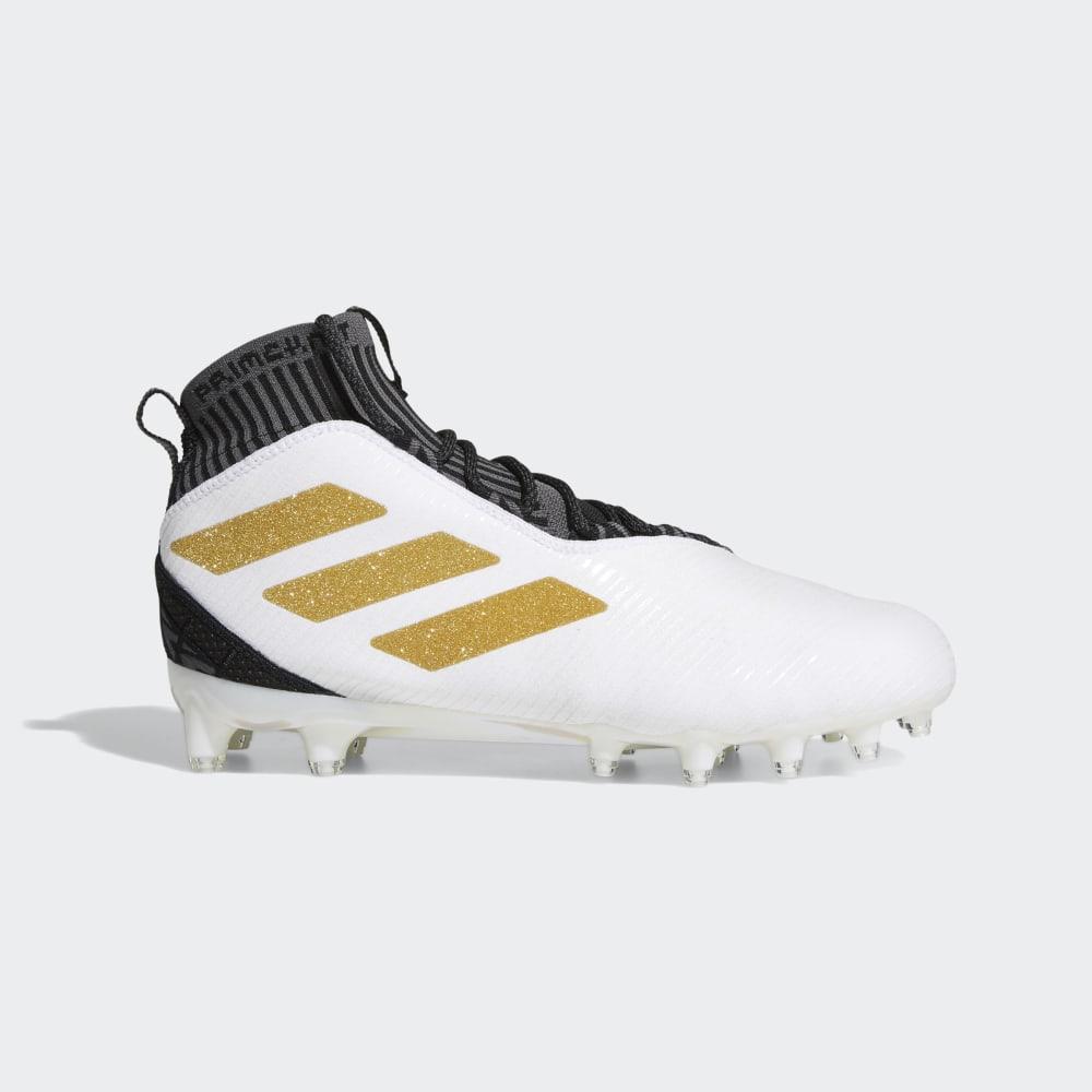 Ghete Fotbal Adidas Freak Ultra Barbati Romania - Albi/Aurii Metal/Negrii F97378